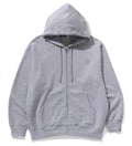 A BATHING APE ONE POINT RELAXED FIT ZIP HOODIE