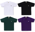 A BATHING APE COLOR APE CROSSBONE ONE POINT TEE