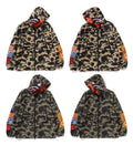 A BATHING APE 1ST CAMO SHARK HOODIE JACKET