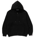 A BATHING APE ONE POINT RELAXED FIT ZIP HOODIE