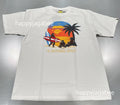 A BATHING APE SUNSET BEACH APE HEAD TEE