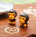 A BATHING APE BABY MILO SALT & PEPPER SHAKER