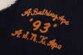 A BATHING APE A BATHING APE COWICHAN CARDIGAN SWEATER