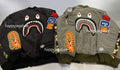 A BATHING APE SHARK MA-1 JACKET