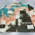 A BATHING APE TIE DYE RELAXED FIT CPO SHIRTS