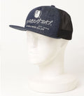 A BATHING APE DENIM MESH CAP