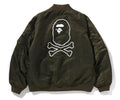 A BATHING APE APE CROSSBONE MA-1