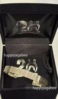 A BATHING APE SHARK SILVER 925 BANGLE