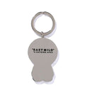 A BATHING APE BABY MILO METAL KEYCHAIN