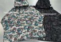 A BATHING APE LAMINATED CAMO SNOWBOARD JACKET