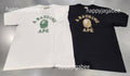 A BATHING APE BITMAP COLLEGE TEE