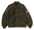 A BATHING APE 1ST CAMO BOMBER JACKET