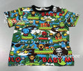 A BATHING APE BAPE KIDS BABY MILO GAME PATTERN TEE