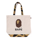 A BATHING APE 1ST CAMO APE HEAD TOTE BAG