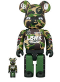 A BATHING APE BAPE x MEDICOM TOY LBWK x BAPE BE@RBRICK 100%&400% SET