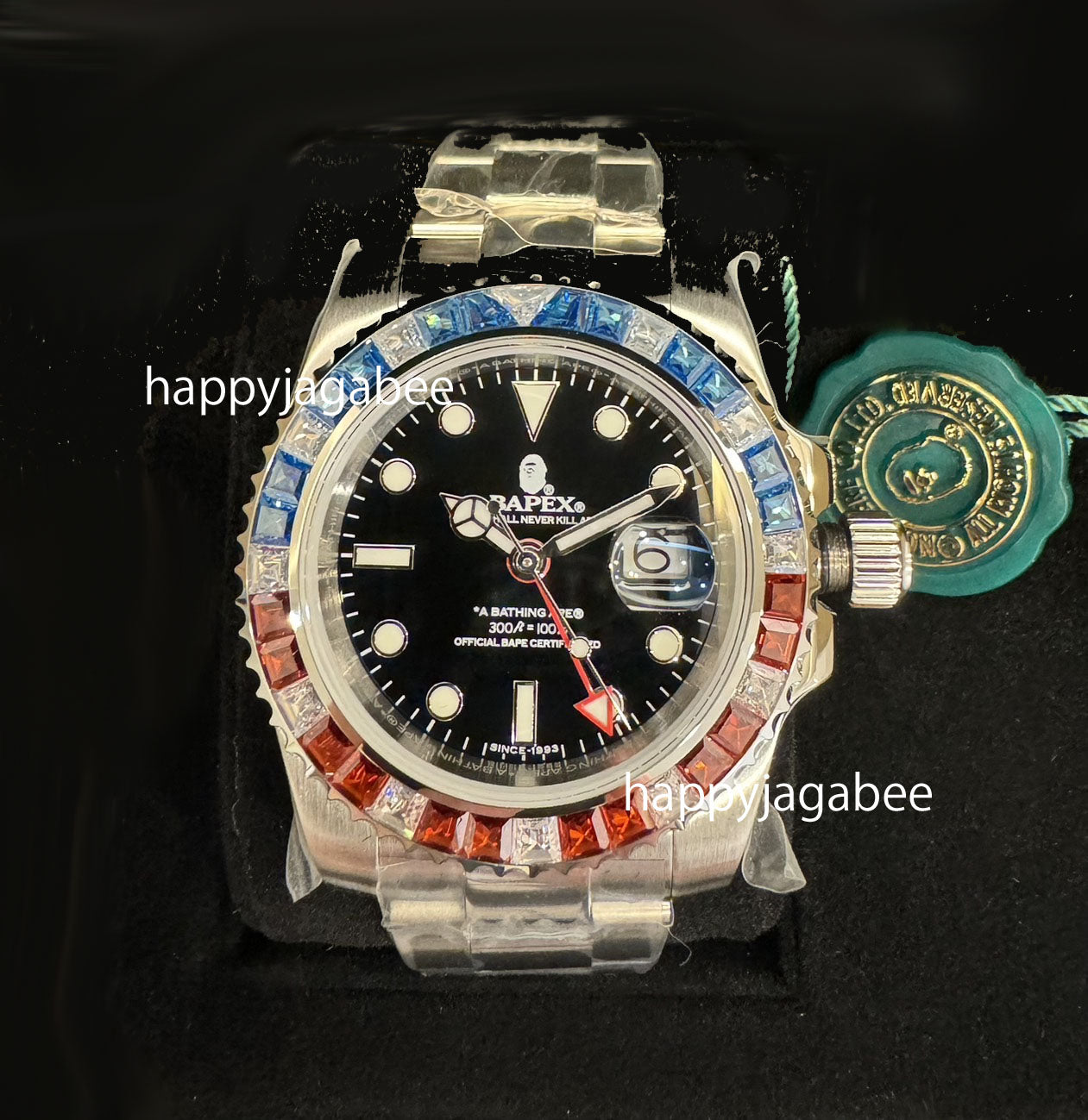 A BATHING APE TYPE 2 BAPEX CRYSTAL STONE