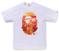 A BATHING APE JAPAN AUTUMN PHOTO APE HEAD TEE