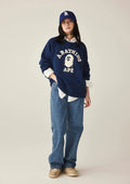 A BATHING APE Ladies' COLLEGE KNIT SWEATER