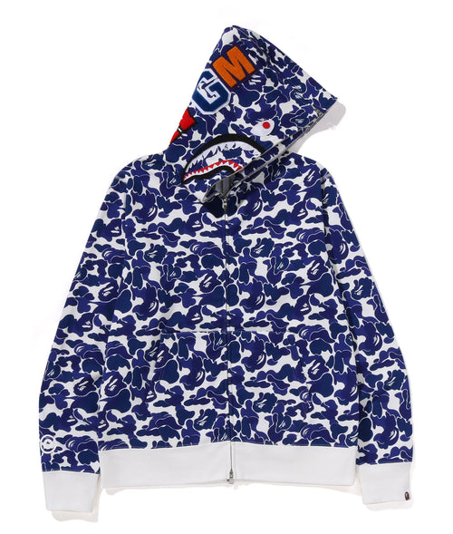 A BATHING APE JAPAN LIMITED COLLECTION BAPE.COM SEPARATE SHARK FULL ZIP HOODIE