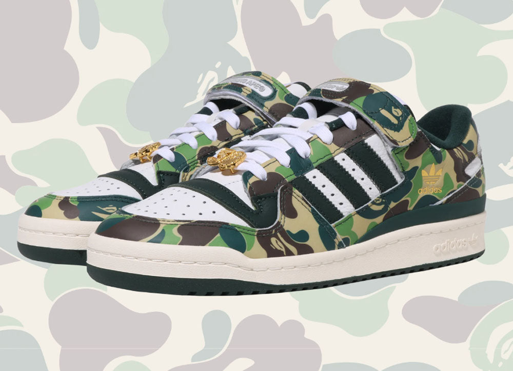 A BATHING APE BAPE x ADIDAS FORUM BAPE ABC CAMO 30th Anniversary