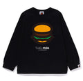 A BATHING APE BAPE KIDS BABY MILO HAMBURGER LS TEE