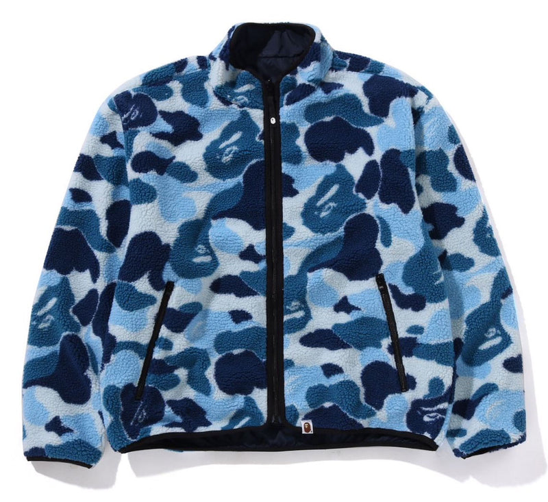 A BATHING APE ABC CAMO BOA RIPSTOP REVERSIBLE JACKET