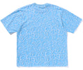 A BATHING APE ABC SEA SURFACE CAMO RELAXED FIT TEE