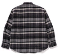 A BATHING APE BAPE CHECK FLANNEL SHIRT