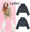 A BATHING APE Ladies' APEE HOODY DOWN JACKET