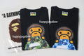 A BATHING APE ABC CAMO MILO ON APE HEAD L/S TEE