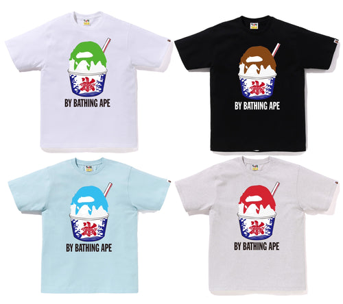 A BATHING APE SHAVE ICE BY BATHING APE TEE