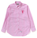 A BATHING APE Ladies' COLLEGE STRIPE SHIRT