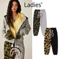 A BATHING APE Ladies' 1ST CAMO SHARK SWEAT PANTS