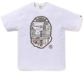 A BATHING APE JAPANESE FESTIVAL POSTER APE HEAD TEE