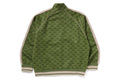 A BATHING APE COLLEGE MONOGRAM LOGO RELAXED FIT TRACK JACKET