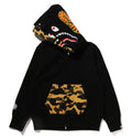 A BATHING APE Ladies' 1ST CAMO SHARK FULL ZIP HOODIE