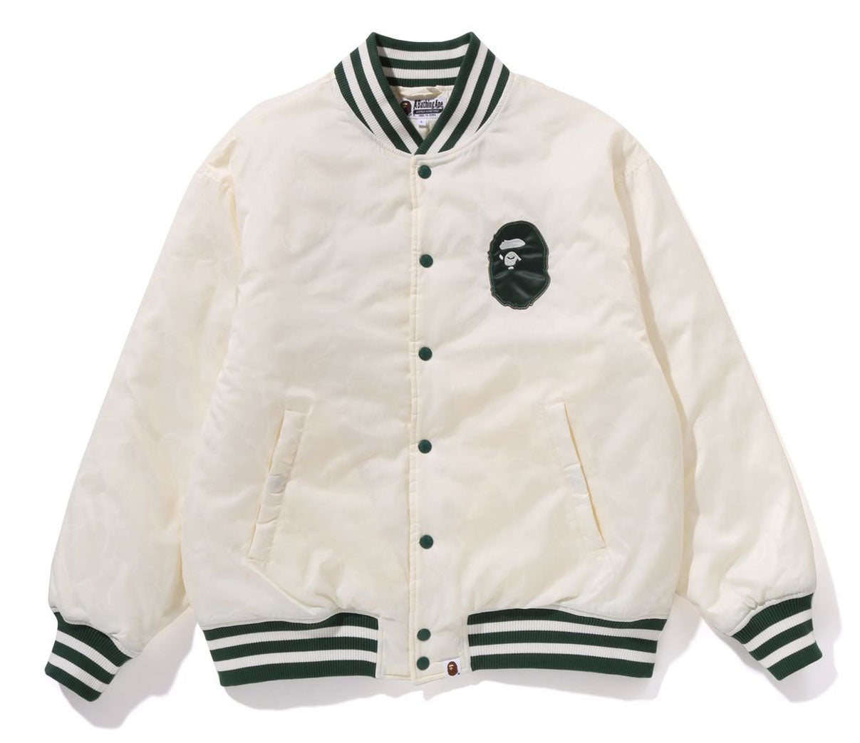 Bomber Varsity Satin X Bape Yankees Jacket - HJacket