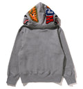 A BATHING APE Ladies' 1ST CAMO SHARK FULL ZIP HOODIE