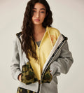 A BATHING APE Ladies' 1ST CAMO SHARK FULL ZIP HOODIE