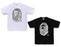 A BATHING APE JAPANESE FESTIVAL POSTER APE HEAD TEE