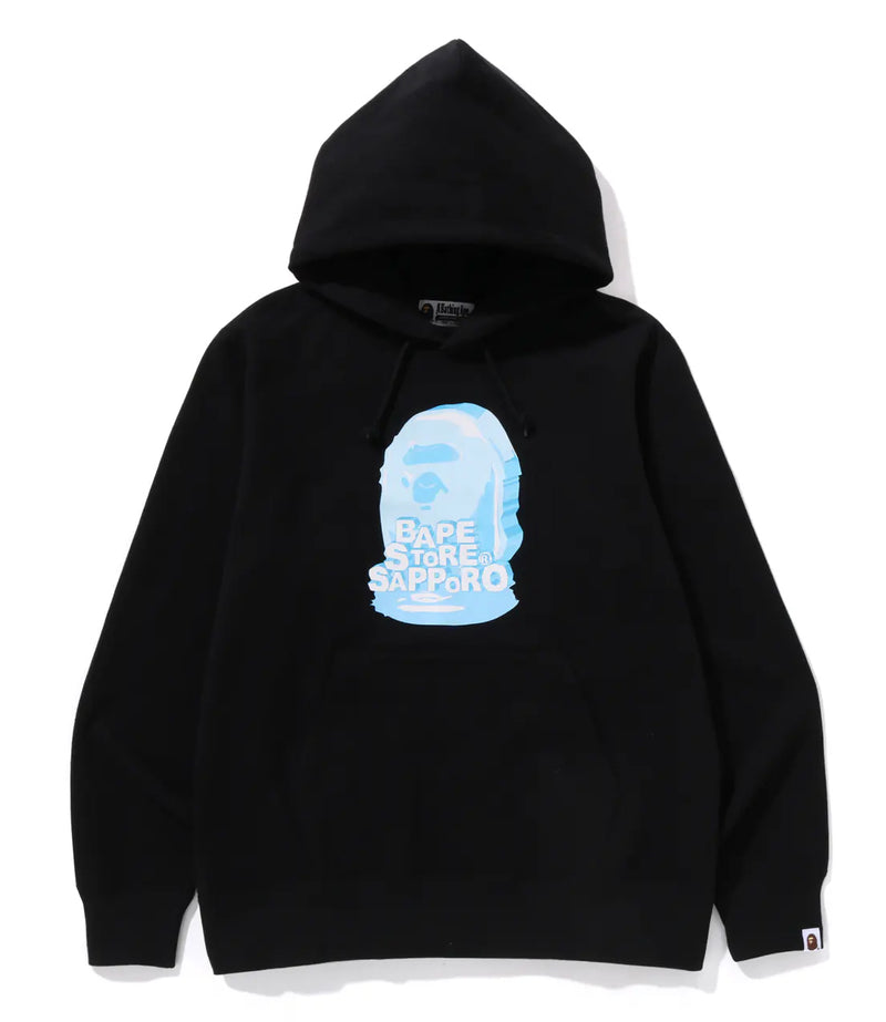 A BATHING APE BAPE STORE SAPPORO PULLOVER HOODIE SAPPORO LIMITED