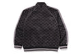 A BATHING APE COLLEGE MONOGRAM LOGO RELAXED FIT TRACK JACKET