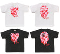 A BATHING APE BAPE x EU ( EMOTIONALY UNAVAILABLE ) ABC CAMO TEE