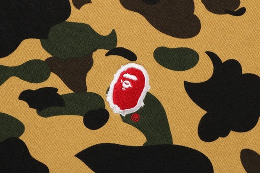 A BATHING APE BRUSH COLLEGE PULLOVER HOODIE – happyjagabee store