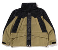 A BATHING APE CAMO PANEL SNOWBOARD JACKET