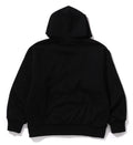 A BATHING APE COLLEGE PUFFY RELAXED FIT PULLOVER HOODIE