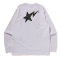 A BATHING APE 1ST CAMO BAPE STA L/S TEE