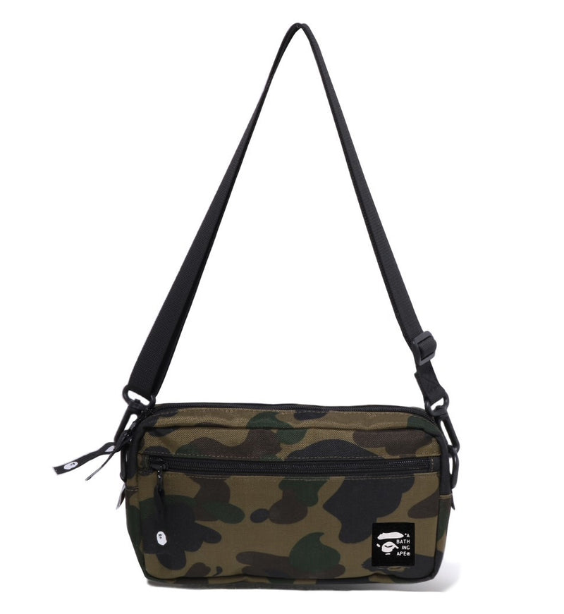 A BATHING APE 1ST CAMO CORDURA MINI SHOULDER BAG