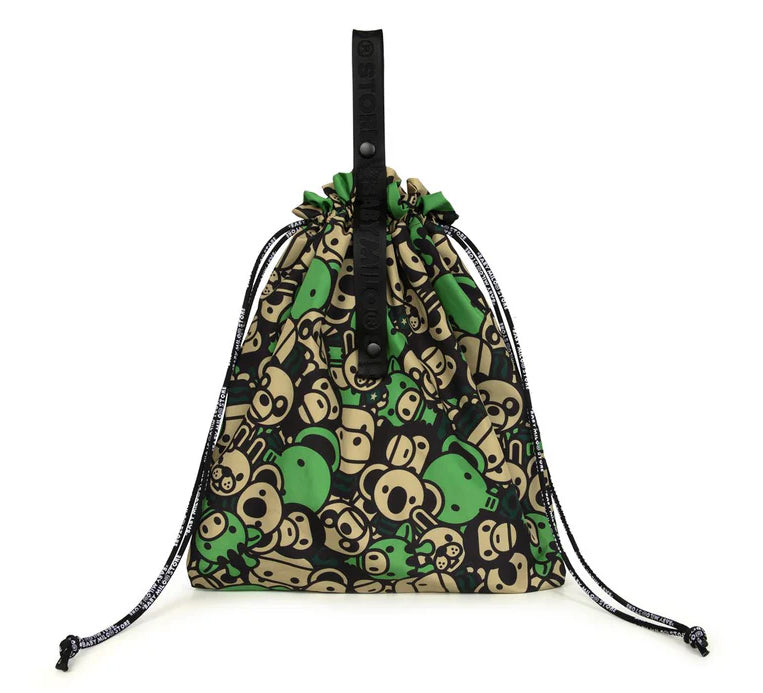 A BATHING APE BABY MILO STORE ALL FRIENDS RECYCLE BAG