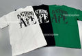 A BATHING APE SCREEN PRINT LOGO RELAXED FIT TEE